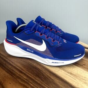 Nike Pegasus 41 Buffalo Bills Shoes Mens Size 12 Blue White Red NFL Football New